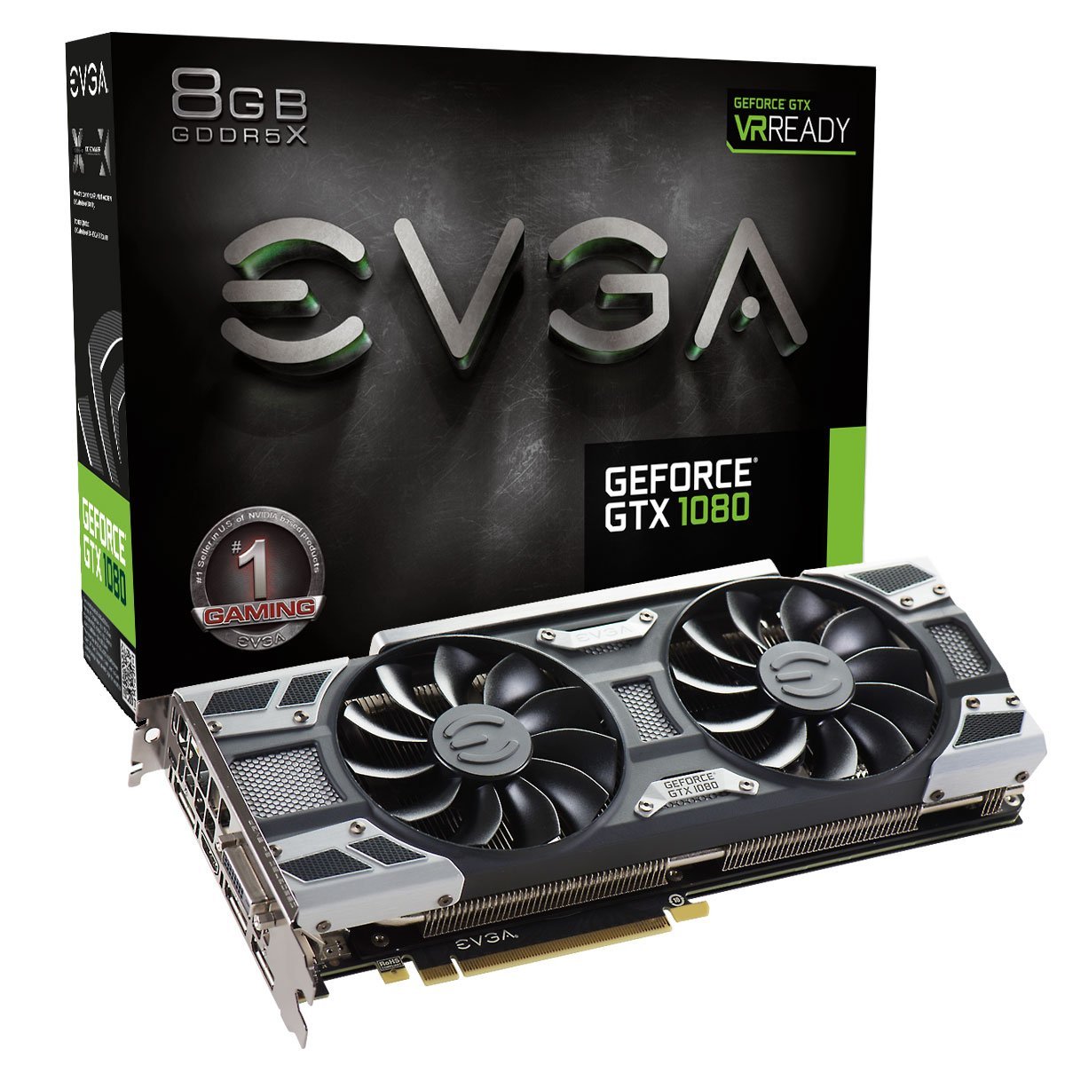 Foto 1 | Tarjeta Gráfica Evga Geforce Gtx 1080 Gaming Acx 3.0 8gb Gddr5x - Venta Internacional.