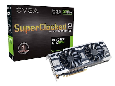 Foto 1 | Tarjeta Gráfica Evga Geforce Gtx 1080 Sc2 Gaming 8gb Gddr5x - Venta Internacional.