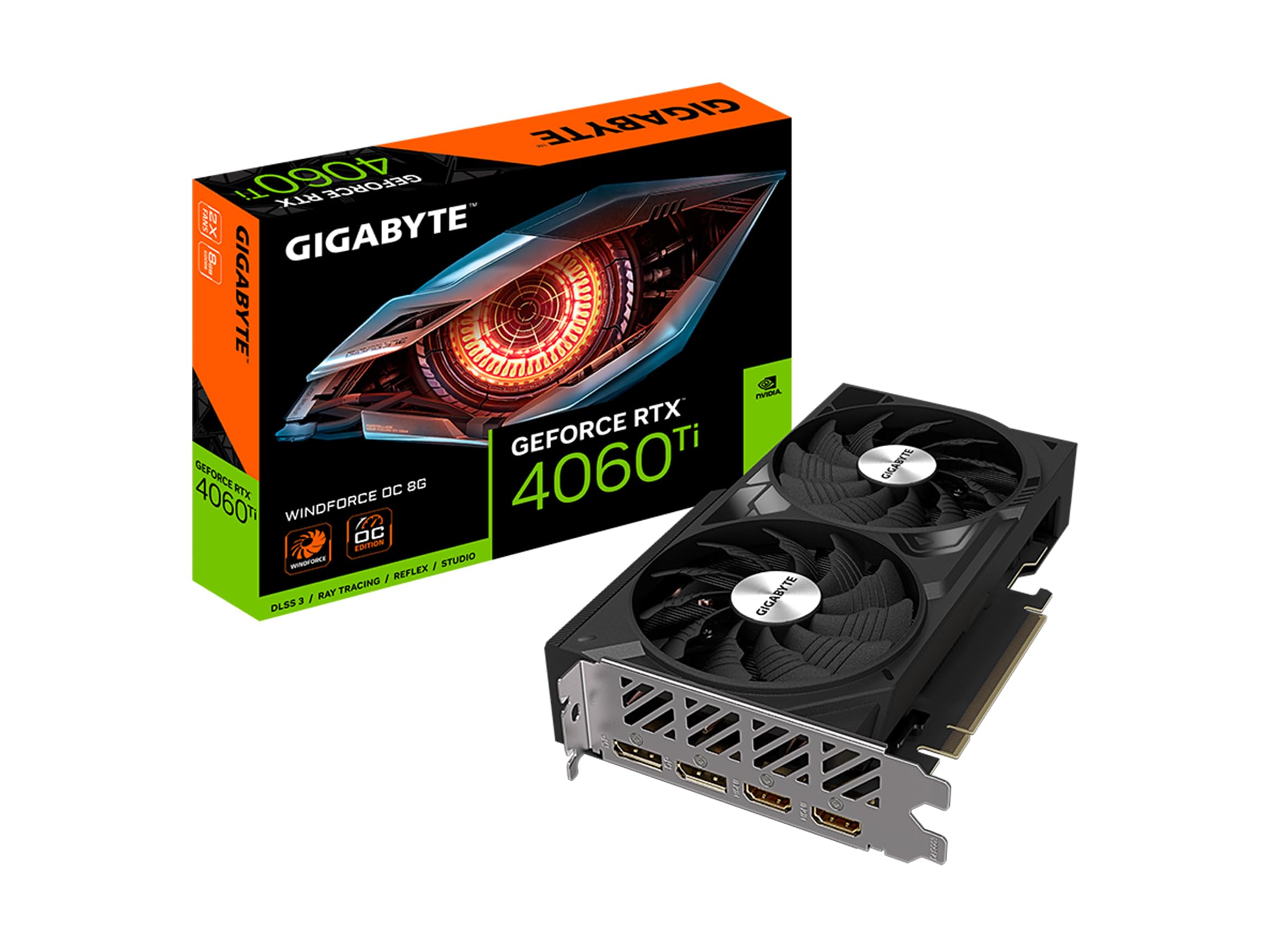 Foto 2 pulgar | Tarjeta Gráfica Gigabyte Geforce Rtx 4060 Ti Windforce Oc 8g - Venta Internacional.