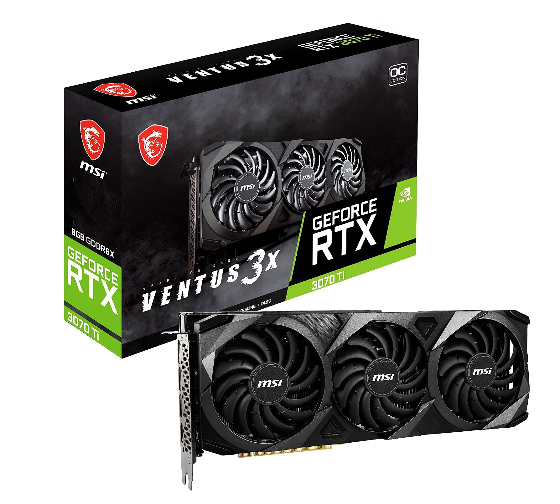 Foto 1 | Geforce Rtx 3070 Ti De Msi Gaming Renovada  8 Gb  Gdrr6x Ventus 3x - Venta Internacional.
