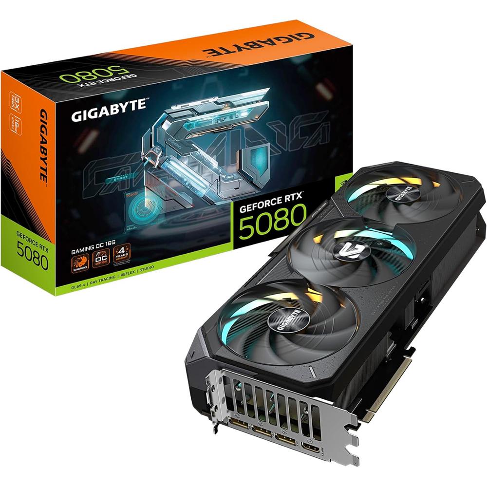 Tarjeta De Video Gigabyte Geforce Rtx 5080 Gaming Oc 16gb Gddr7