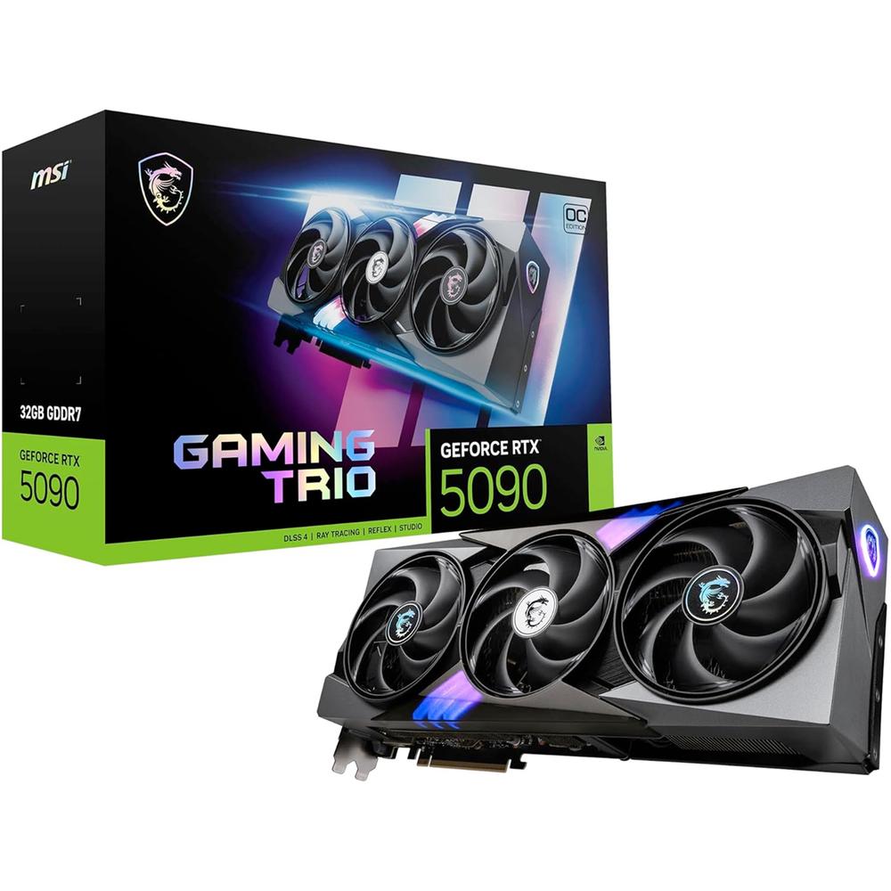 Foto 2 pulgar | Tarjeta De Video Msi Geforce Rtx 5090 32g Gaming Trio Oc 32gb Gddr7