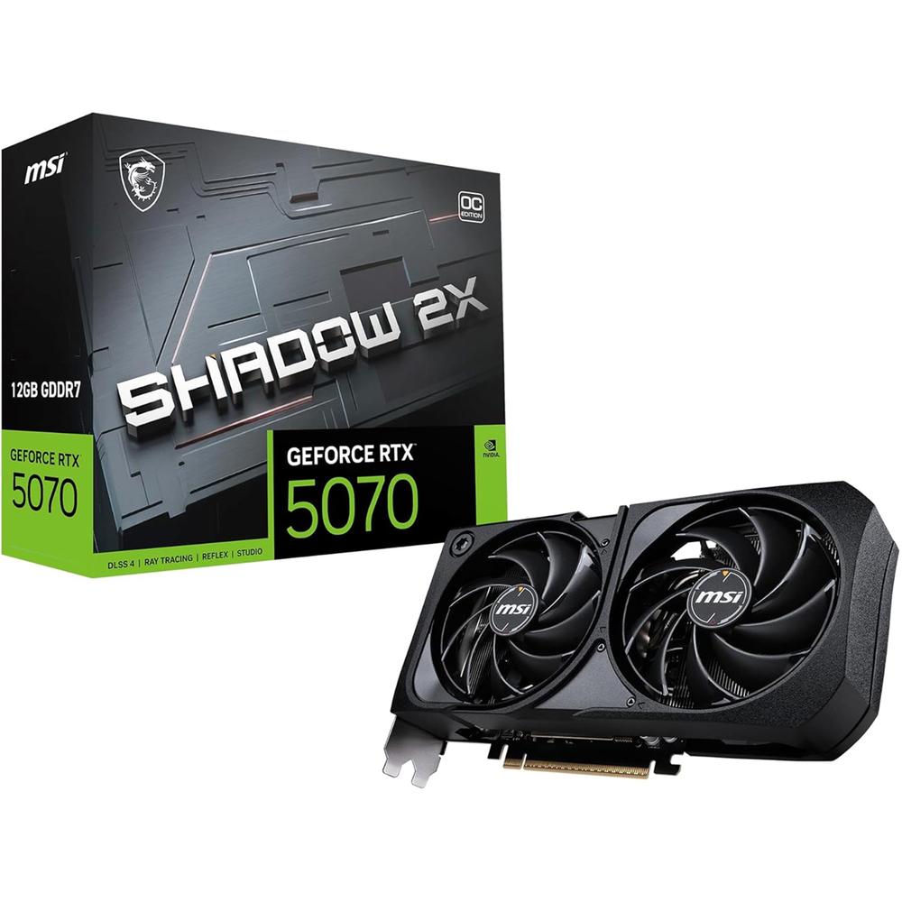 Foto 1 | Tarjeta De Video Msi Geforce Rtx 5070 Shadow 2x Oc 12gb Gddr7
