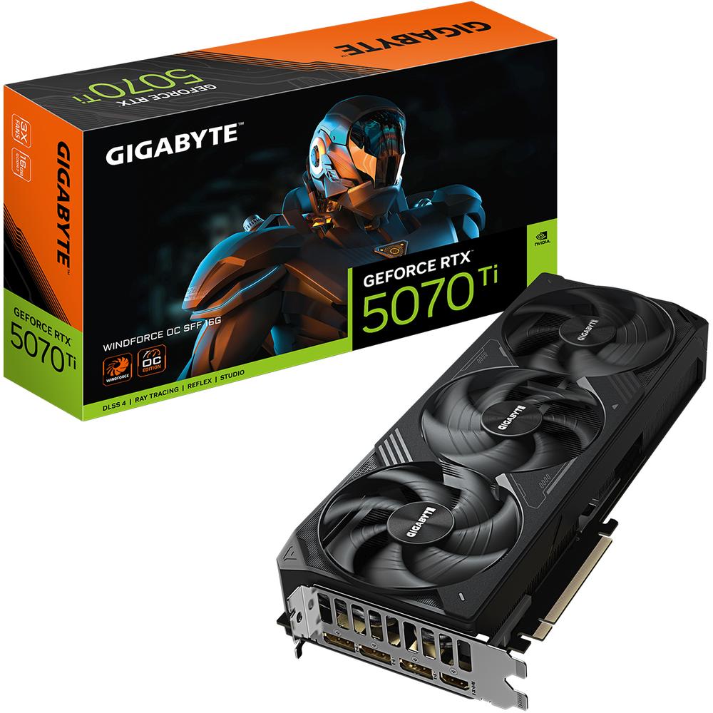 Foto 1 | Tarjeta De Video Gigabyte Geforce Rtx 5070 Ti Windforce Oc Sff 16gb Gddr7