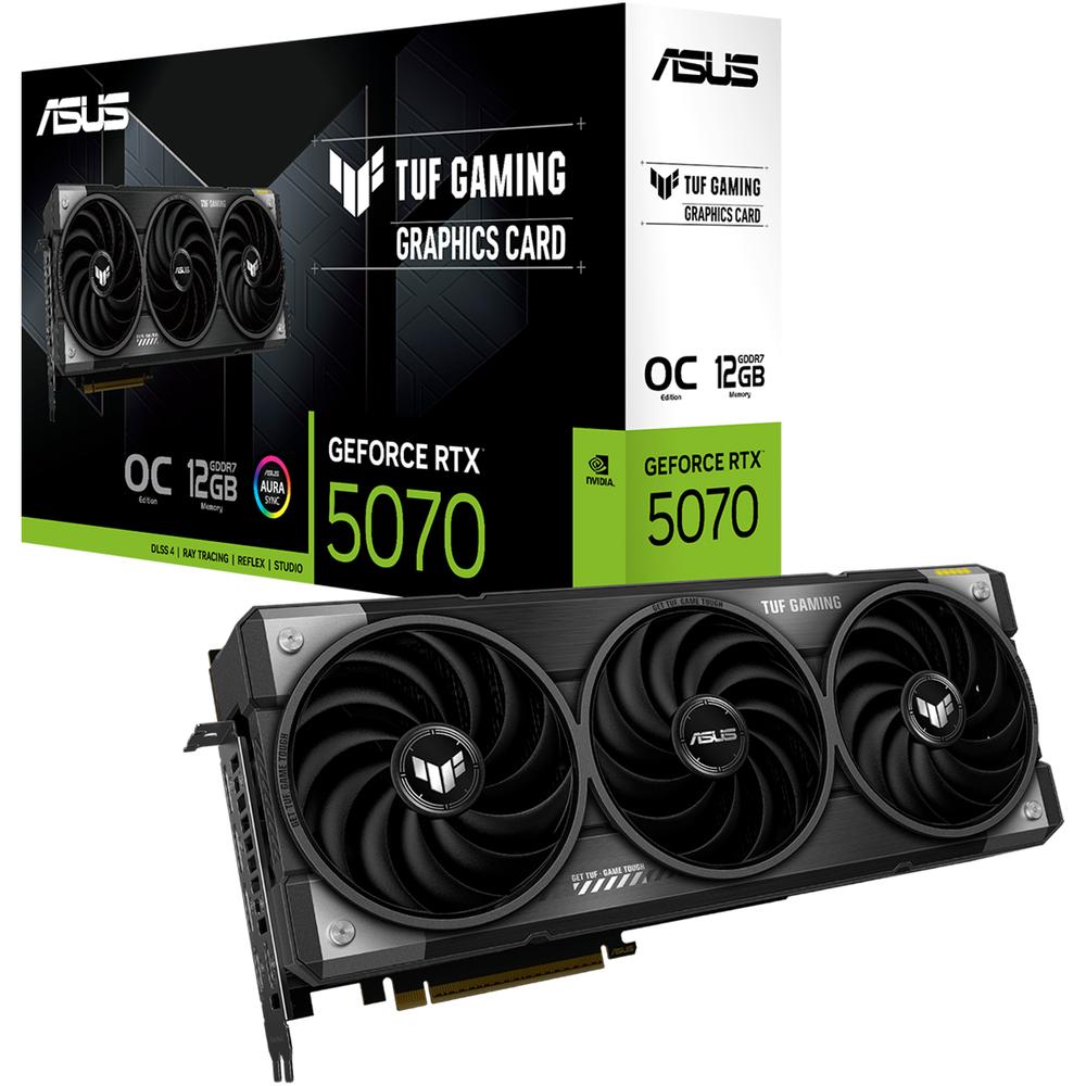 Foto 1 | Tarjeta De Video Asus Tuf Gaming Geforce Rtx 5070 12gb Gddr7 Oc Edición