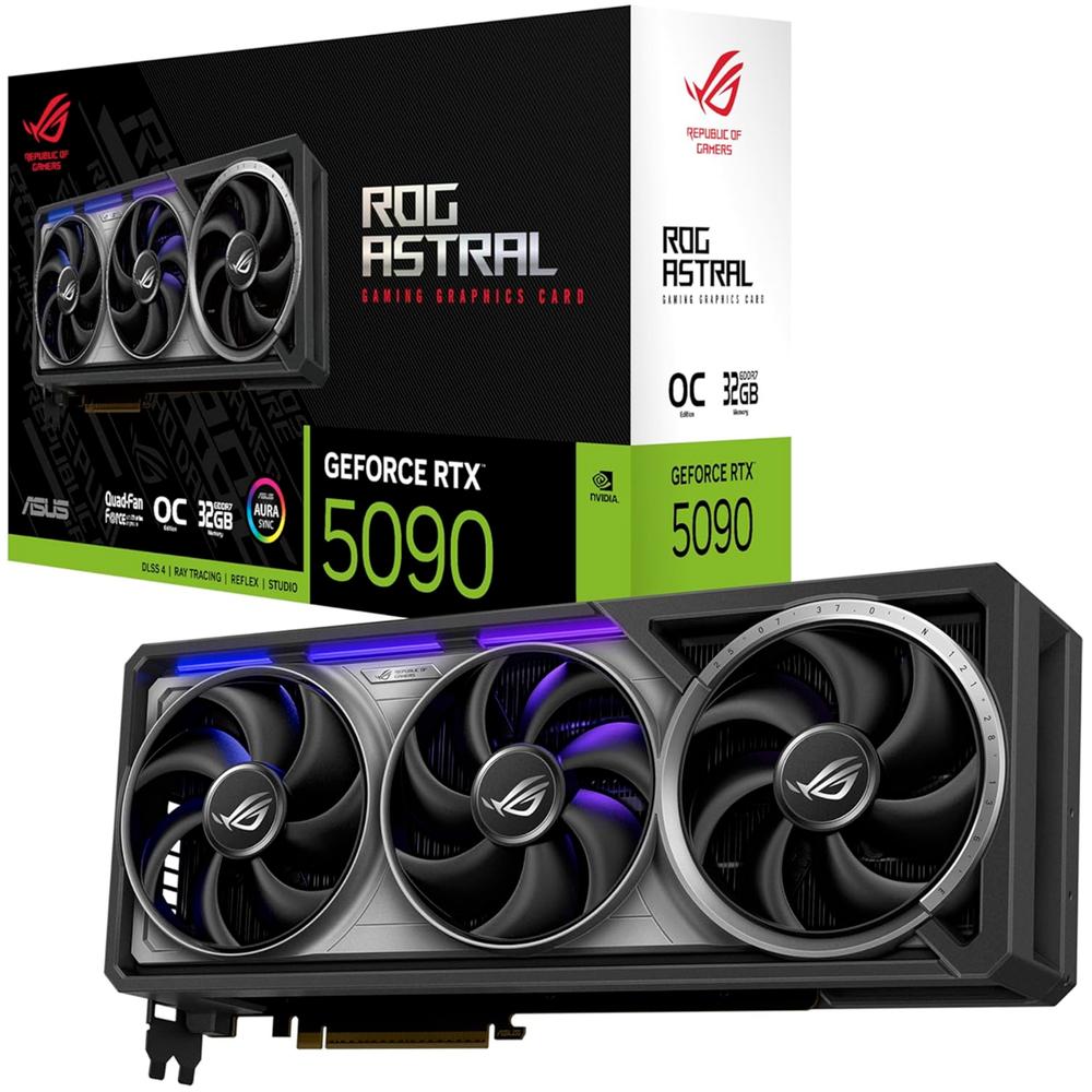 Foto 2 pulgar | Tarjeta De Video Asus Rog Astral Geforce Rtx 5090 32gb Gddr7 Oc Edition
