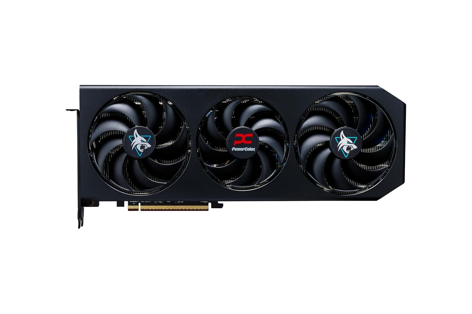 Foto 2 | Tvideo Power Color Hellhound Black Rx9070xt Amd Oc 16gb Gdrr6 Hdmi Dp Rx9070xt 16g-l/ Oc