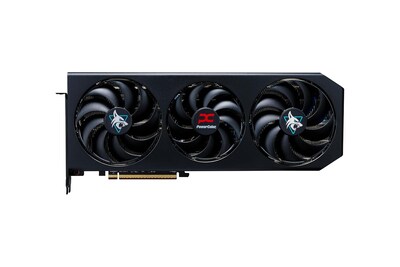 Foto 2 | Tvideo Power Color Hellhound Black Rx9070xt Amd Oc 16gb Gdrr6 Hdmi Dp Rx9070xt 16g-l/ Oc
