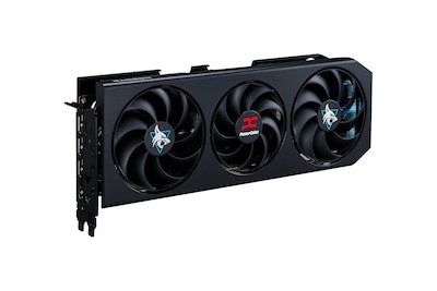 Foto 3 | Tvideo Power Color Hellhound Black Rx9070xt Amd Oc 16gb Gdrr6 Hdmi Dp Rx9070xt 16g-l/ Oc