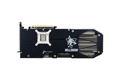 Foto 5 | Tvideo Power Color Hellhound Black Rx9070xt Amd Oc 16gb Gdrr6 Hdmi Dp Rx9070xt 16g-l/ Oc