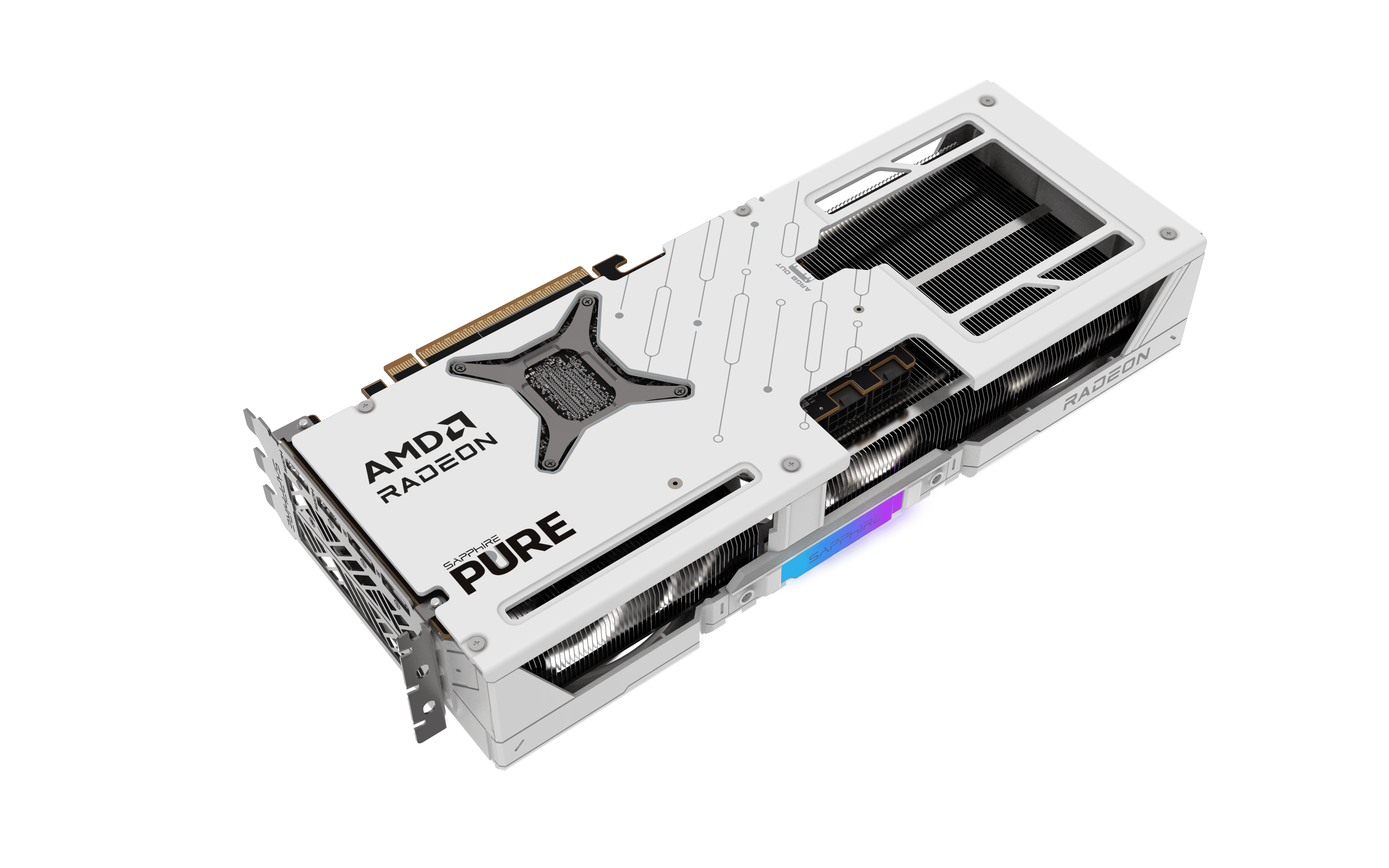 Foto 9 pulgar | Tvideo Sapphire Rx9070 Xt Pura Radeon 16gb 256bit 11348-02-20g