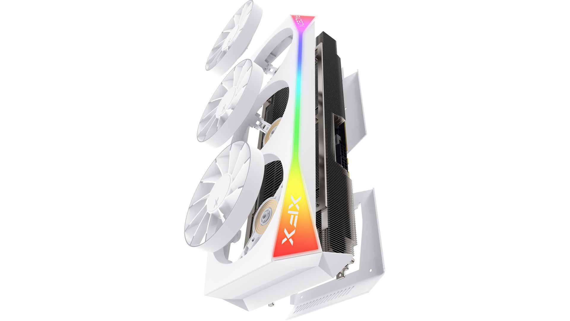 Foto 7 pulgar | Tvideo Xfx Rx 9070xt Oc Mercury Radeon Magnetic Rgb 16gb Gddr6 Hdmi Dp Rx-97tmargw9
