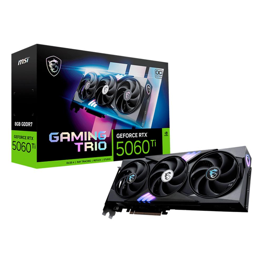 Foto 2 pulgar | Tarjeta De Video Msi Geforce Rtx 5060 Ti Gaming Trio Oc 8gb Gddr7