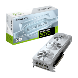Foto 1 | Tvideo Gigabyte Rtx 5070 Eagle Oc Ice Sff 12gb 192 Bit Gddr7 Gv-n5070eagleoc Ice-12gd