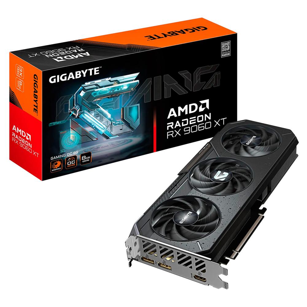 Foto 2 pulgar | Tarjeta De Video Gigabyte Radeon Rx 9060 Xt Gaming Oc 8gb Gddr6 Gv-r9060xtgaming Oc-8gd