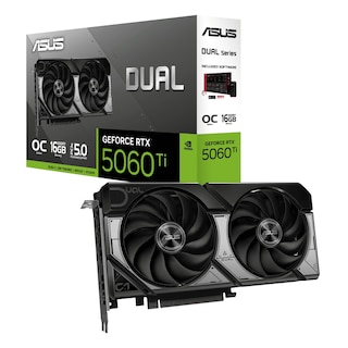 Foto 1 | Tvideo Asus Dual Rtx 5060 Ti 16gb Oc Gddr7 Hdmi Dp Dual-rtx5060ti-o16g 90yv0mh0-m0aa00
