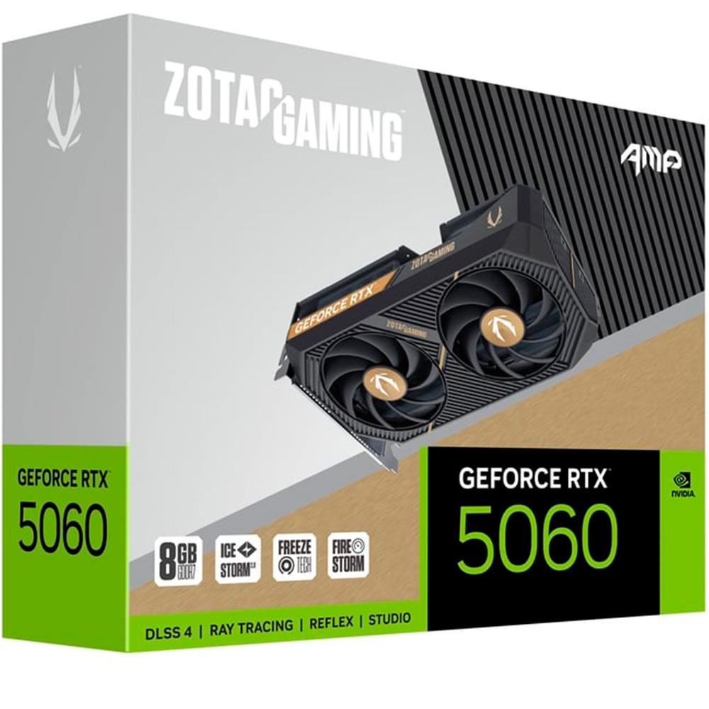 Foto 7 pulgar | Tarjeta De Video Zotac Gaming Geforce Rtx 5060 Amp 8gb Gddr7 Zt-b50600f-10m