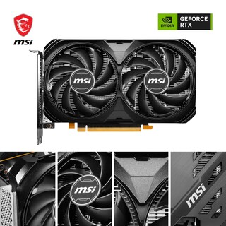 Foto 2 | Tarjeta Gráfica Msi Geforce Rtx 4060 Ventus 2x Black 8g Oc 8gb - Venta Internacional.
