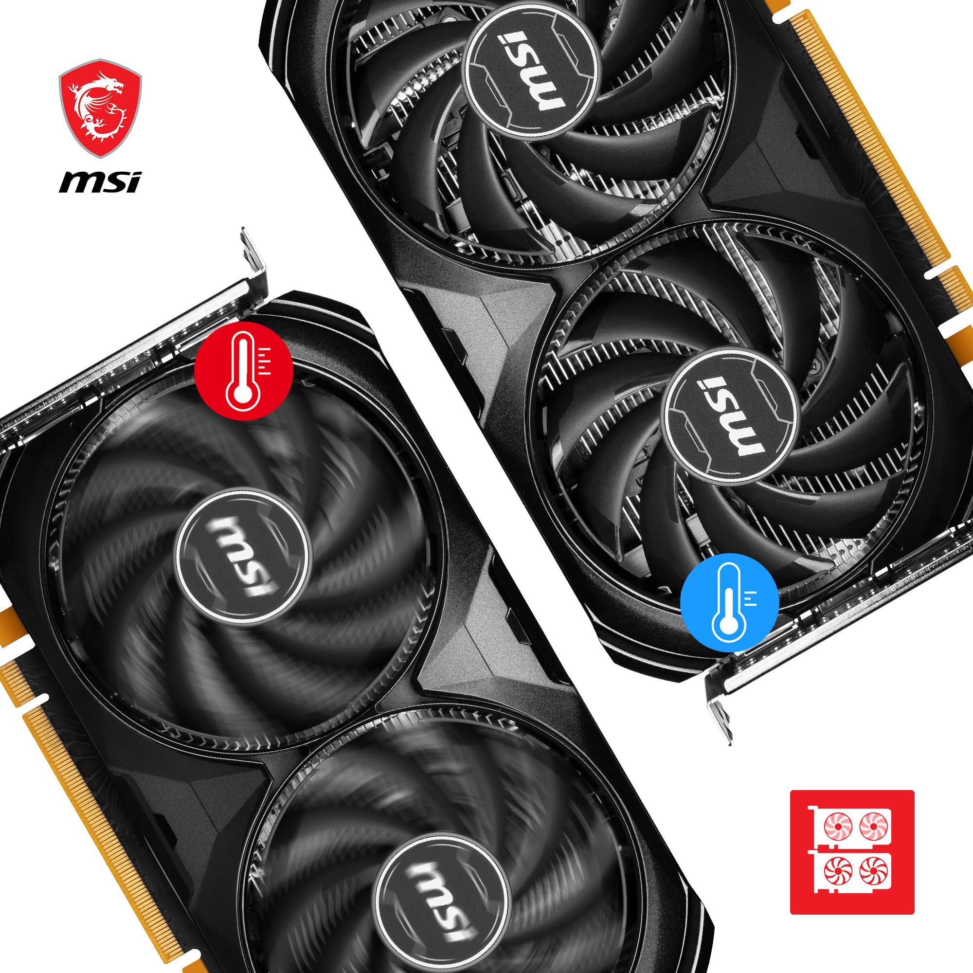 Foto 4 pulgar | Tarjeta Gráfica Msi Geforce Rtx 4060 Ventus 2x Black 8g Oc 8gb - Venta Internacional.