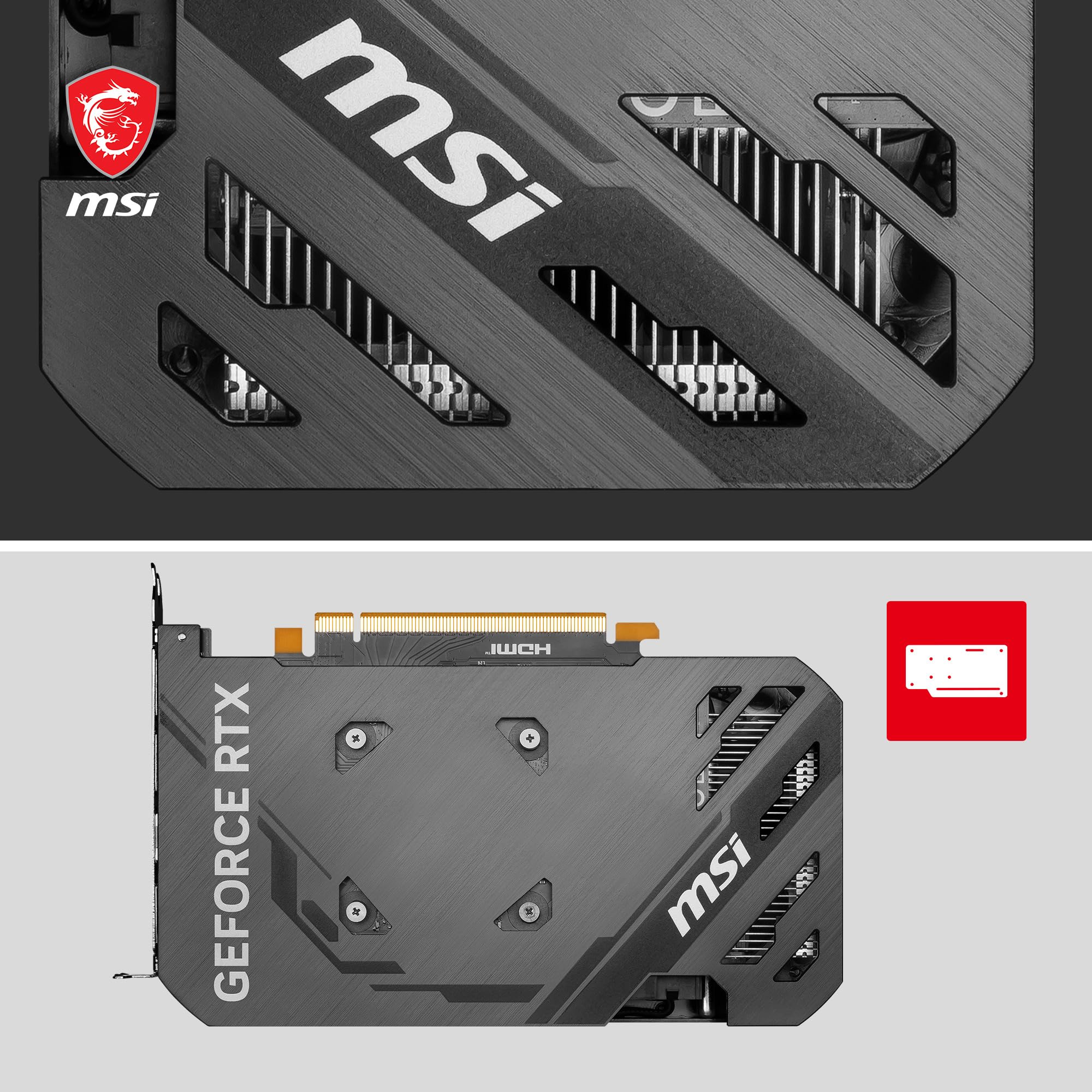Foto 6 pulgar | Tarjeta Gráfica Msi Geforce Rtx 4060 Ventus 2x Black 8g Oc 8gb - Venta Internacional.
