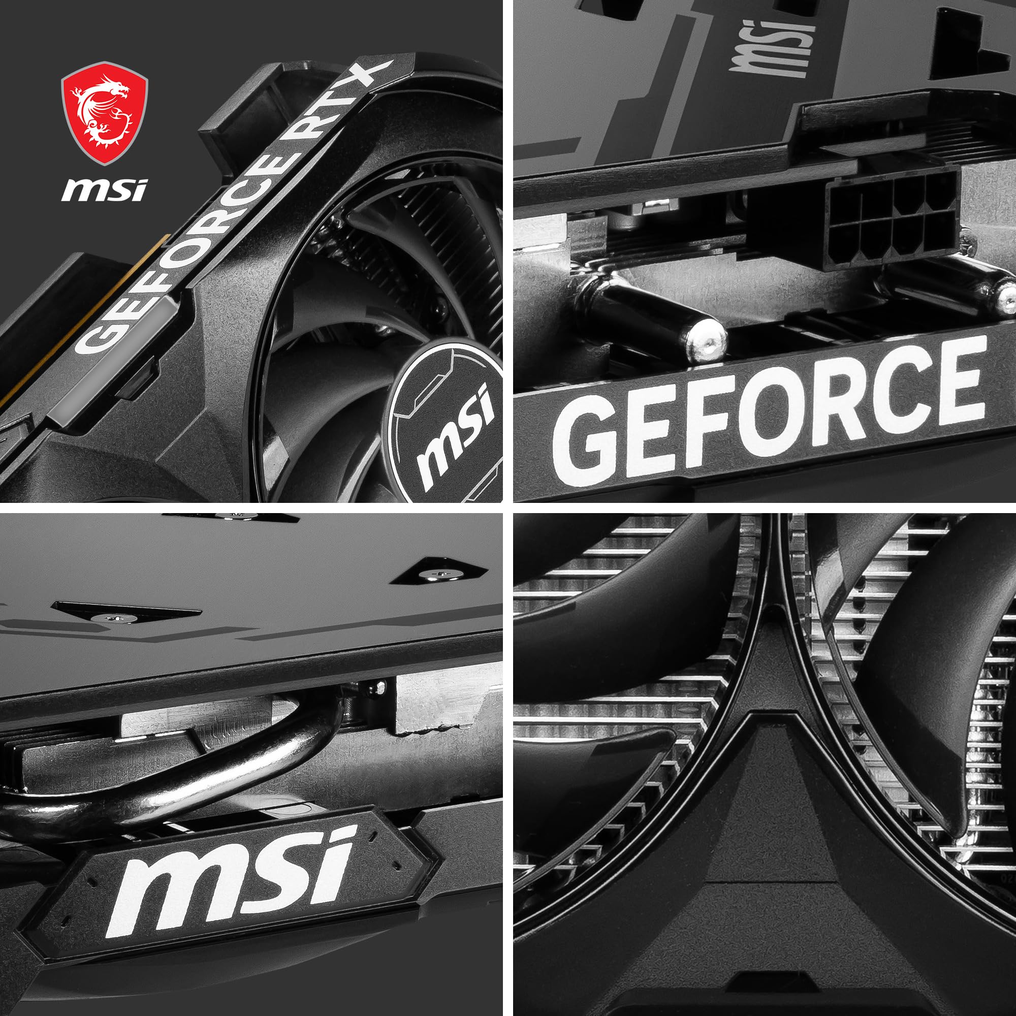Foto 6 | Tarjeta Gráfica Msi Geforce Rtx 4060 Ventus 2x Black 8g Oc 8gb - Venta Internacional.