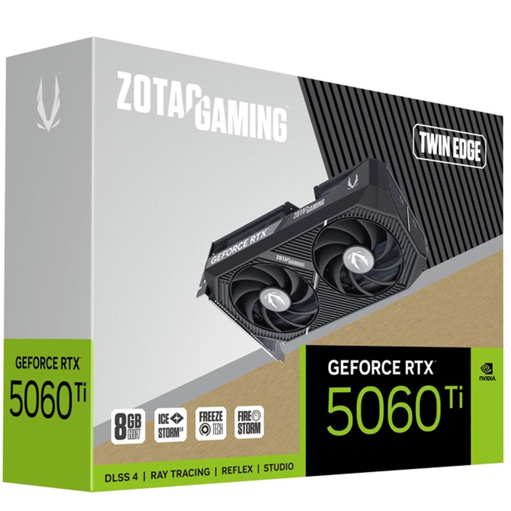 Foto 7 pulgar | Tarjeta De Video Zotac Gaming Geforce Rtx 5060 Ti 8gb Twin Edge Gddr7 Zt-b50610e-10m 2 Fan Dlss 4 Pci Express 5.0 Ia