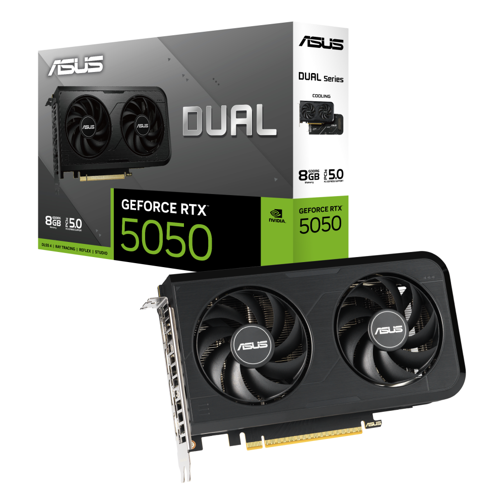 Foto 2 pulgar | Tarjeta De Video Nvida Asus Dual-rtx5050-8g Gddr6 90yv0n73-m0aa00