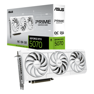 Foto 1 | Tarjeta De Video Nvidia Prime-rtx5070-o12g-white Asus 12gb Gddr7 90yv0m19-mvaa00