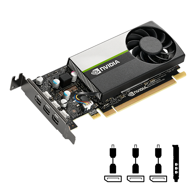 Foto 9 pulgar | Tarjeta de Video Pny Nvidia T400 4 GB 64-bit Gddr6 Pci Express X16 3.0