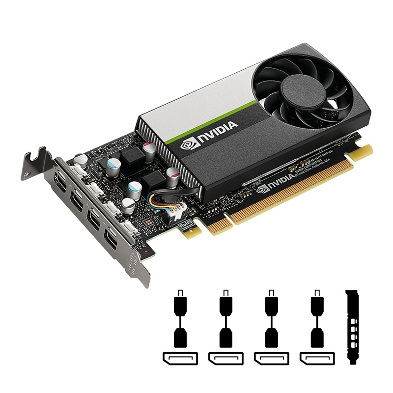 Foto 6 pulgar | Tarjeta de Video PNY Nvidia T1000 8 GB 128-bit GDDR6 PCI Express X16 3.0