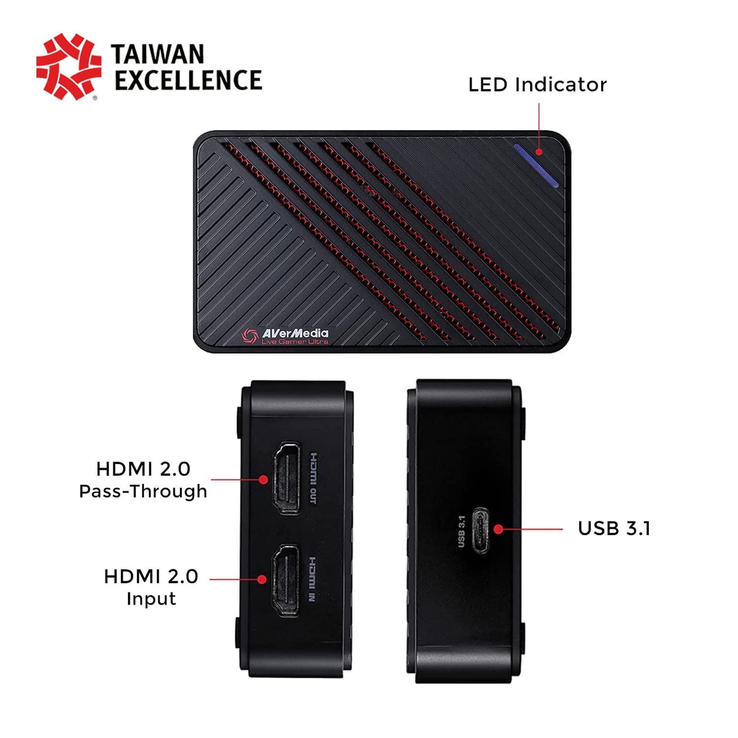 Foto 3 pulgar | Tarjeta De Captura Avermedia Live Gamer Ultra Gc553 4k60 Hdr - Venta Internacional.