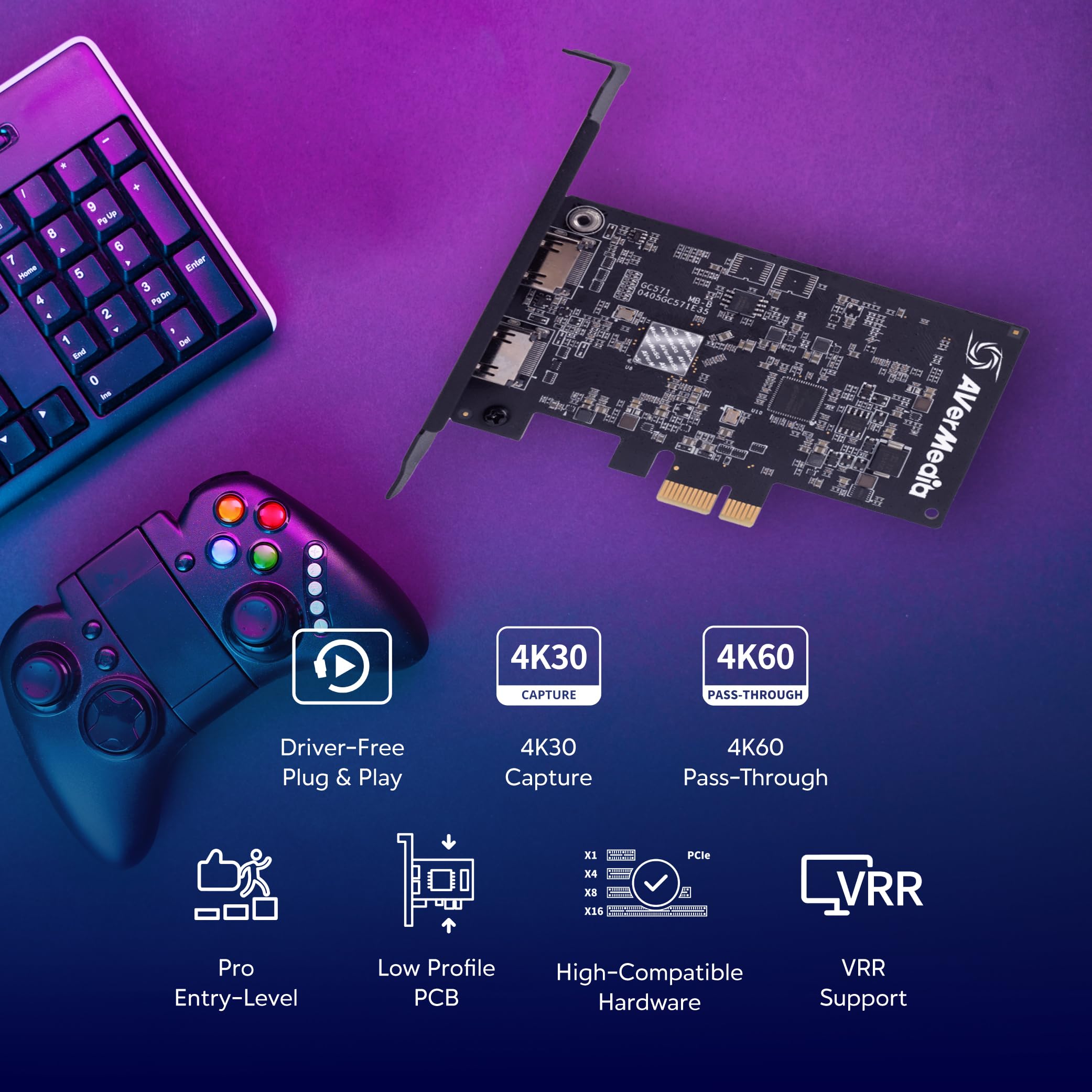 Foto 5 pulgar | Tarjeta De Captura Hdmi Avermedia Gc571 Live Streamer Ultra Hd 4k60 - Venta Internacional.