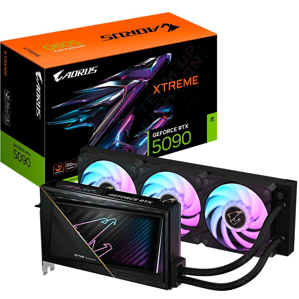 Foto 2 pulgar | Tarjeta De Video Aorus Geforce Rtx 5090 Xtreme Waterforce 32gb Gddr7 Gv-n5090aorusx W-32gd