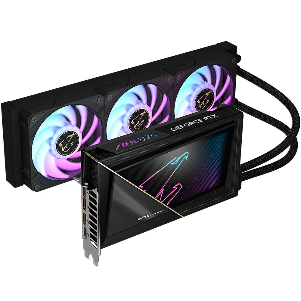 Foto 3 pulgar | Tarjeta De Video Aorus Geforce Rtx 5090 Xtreme Waterforce 32gb Gddr7 Gv-n5090aorusx W-32gd