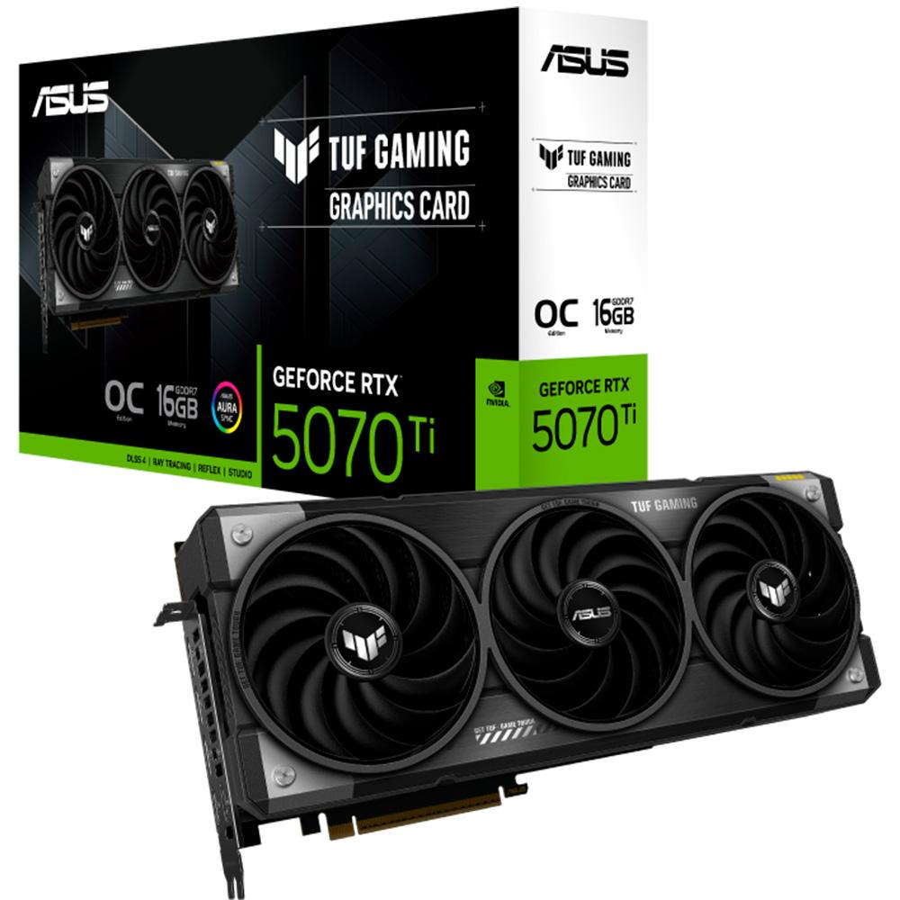Foto 2 pulgar | Tarjeta De Video Asus Tuf Gaming Geforce Rtx 5070 Ti Oc Edition 16gb Gddr7 Tuf-rtx5070ti-o16g-gaming