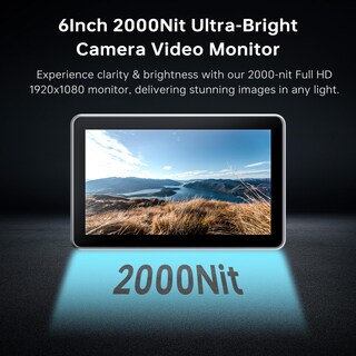 Foto 2 | Monitor De Cámara Viltrox Dc-x3 Con Pantalla Táctil Fhd Ips De 6 Pulgadas - Venta Internacional.