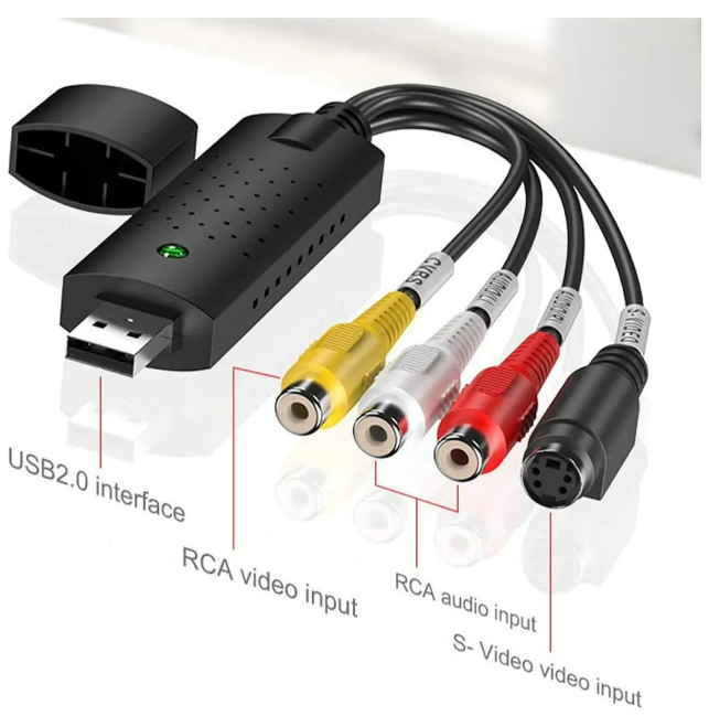 Foto 3 pulgar | Tarjeta De Captura Xtellar Usb A Rca – Convertidor Digital Para Vhs  Vcr Y Dvd