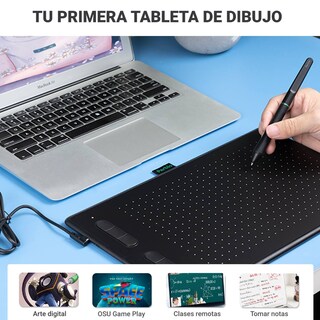 Foto 7 | Tableta Digitalizadora Parblo Ninos N10 Dibujo 10x6.25 Pulgadas