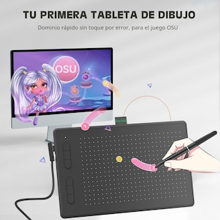 Foto 8 | Tableta Digitalizadora Parblo Ninos N10 Dibujo 10x6.25 Pulgadas