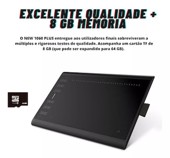 Foto 5 | Venta Internacional - Tabla de Dibujo Digital Profesional Huion 1060 Plus