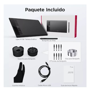 Foto 5 | Tableta Digitalizadora con Lápiz Eo Safe Imports ESI-10929 Negra