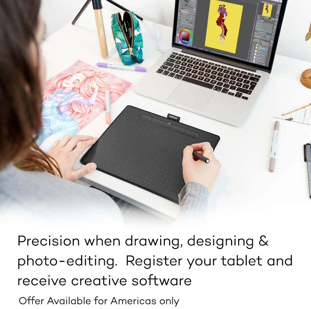 Foto 2 | Venta Internacional - Tableta Intuos Wacom Inalámbrica 10,4 X 7,8 Pulgadas