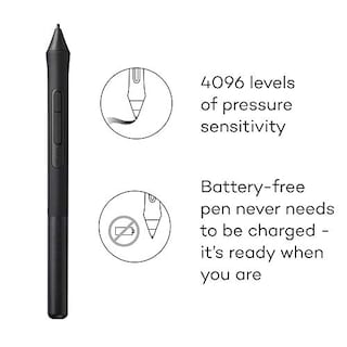 Foto 3 | Tableta Wacom Intuos Inalámbrica Software ctl4100wle0- Venta Internacional
