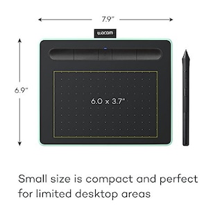 Foto 4 | Tableta Wacom Intuos Inalámbrica Software ctl4100wle0- Venta Internacional