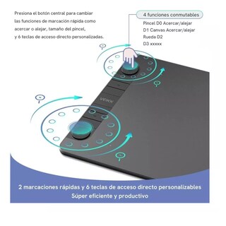 Foto 3 | Tableta De Dibujo Gráfico Eo Safe Imports Esi-14603 Negro