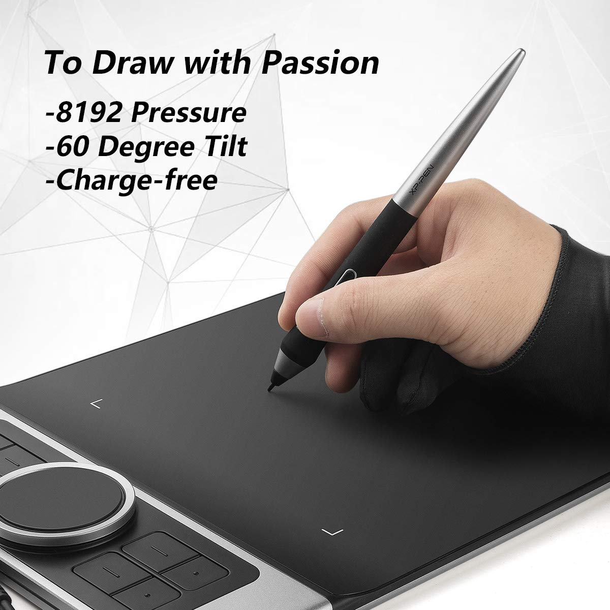 Foto 7 pulgar | Tableta De Dibujo Xp-pen Deco Pro Medium Con 8192 Niveles - Venta Internacional.