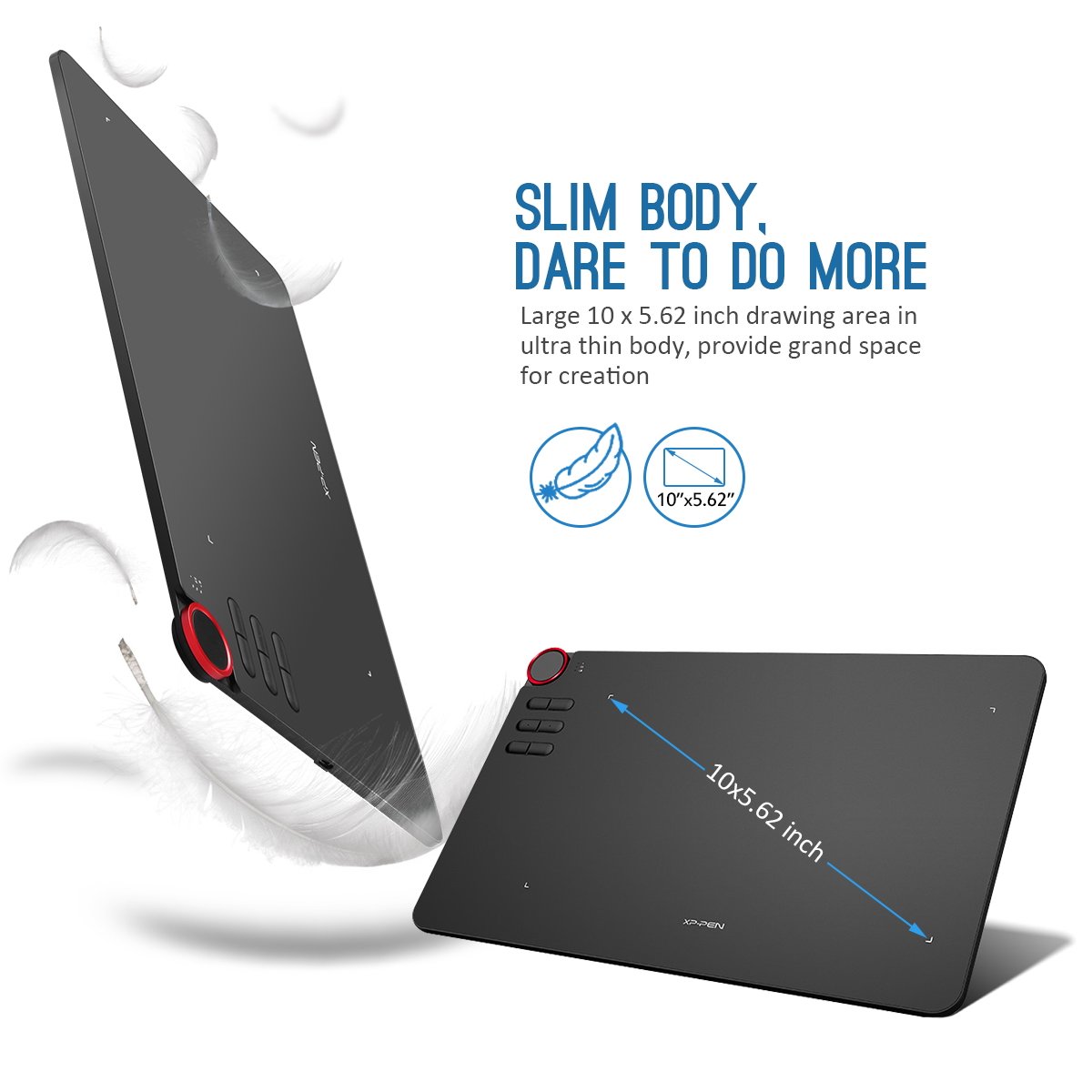 Foto 6 | Lápiz Sin Batería Drawing Tablet Xp-pen Deco 03 8192 Level - Venta Internacional.
