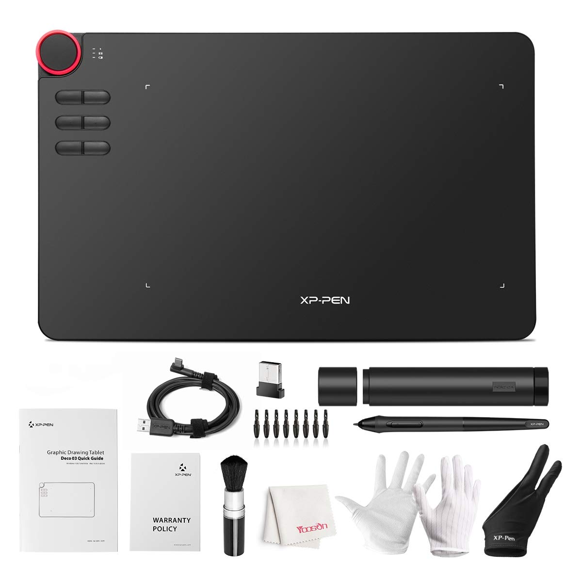 Foto 8 pulgar | Lápiz Sin Batería Drawing Tablet Xp-pen Deco 03 8192 Level - Venta Internacional.