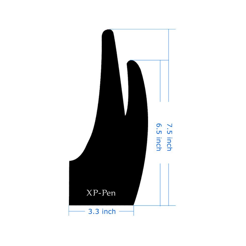 Foto 3 pulgar | Artist Glove Xp-pen Para Tableta De Dibujo Gráfico, Tamaño Libre - Venta Internacional.