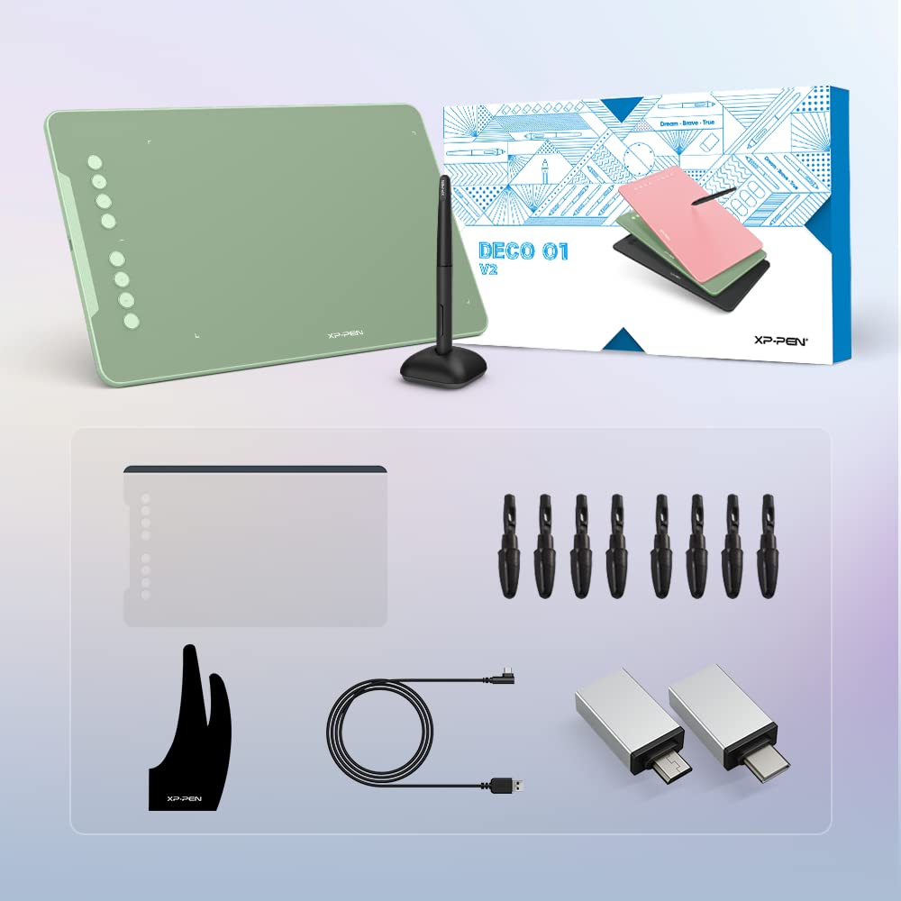 Foto 6 pulgar | Tableta De Dibujo Xp-pen Deco 01 V2 10x6.25'' Para Chromebook - Venta Internacional.